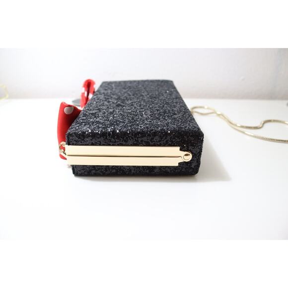 NWT Kate Spade x Disney Minnie Mouse BOW CLUTCH Crossbody Hand BAG Purse $328 - Picture 8 of 15